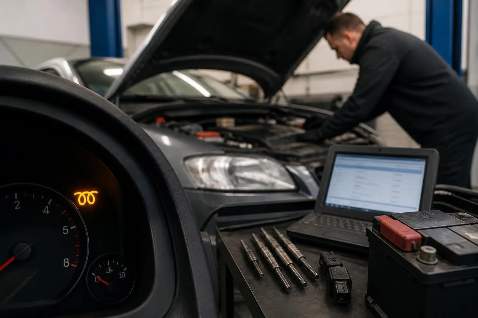Diesel słabo odpala na zimno i kopci — co sprawdzić?