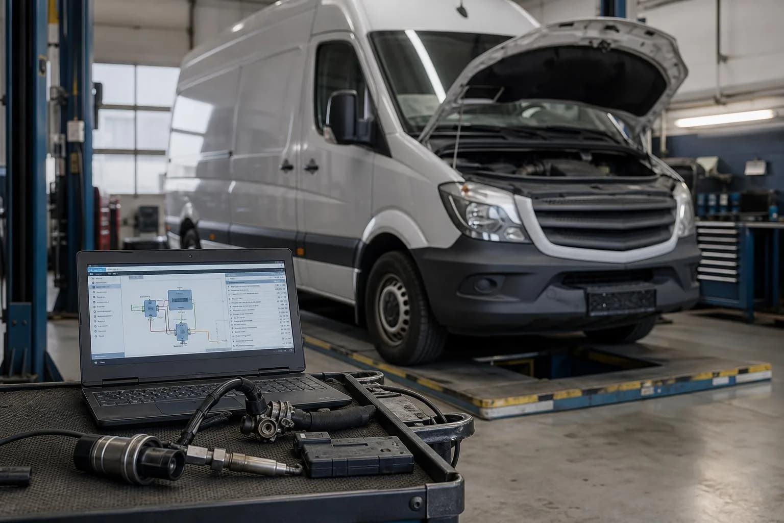 Mercedes Sprinter: AdBlue i brak rozruchu
