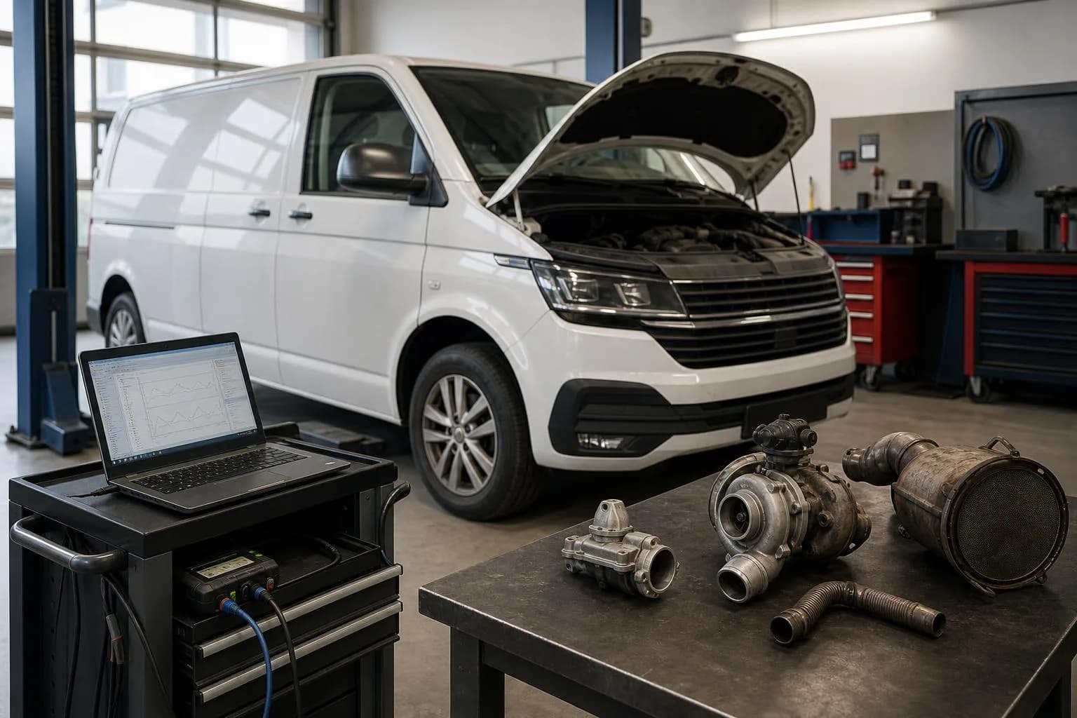 VW Transporter traci moc: turbo, EGR czy DPF?